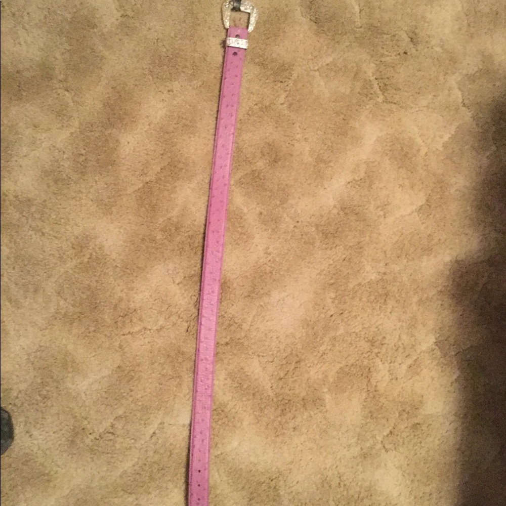 New Lavender Roper leather belt size 34/36